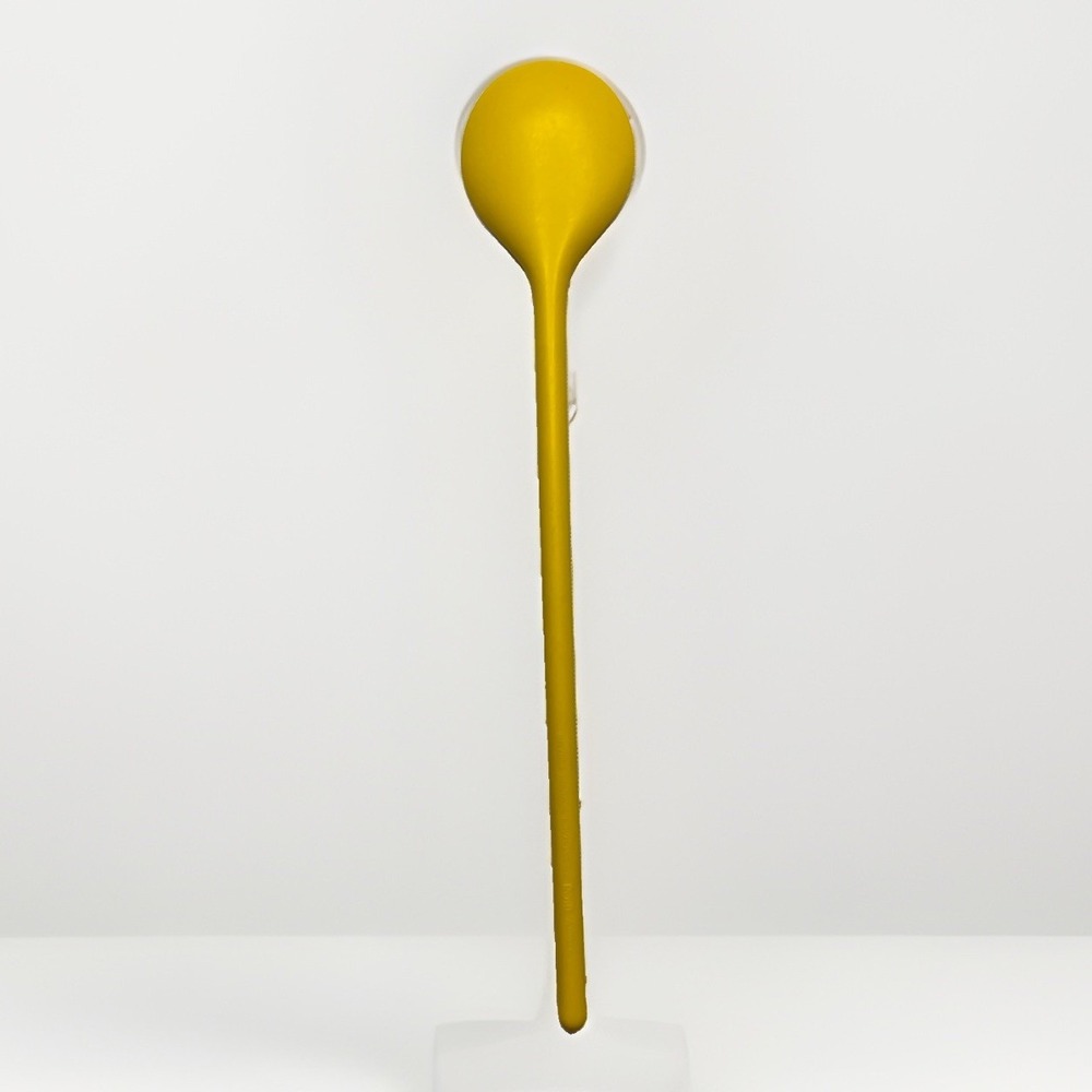 Vintage Royal Danish Melamine 2522 Yellow Long Handle Mixing Spoon